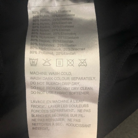 Flyleaf High Rise Padded Shorts Black Nylon Stretch Size M Cycling Biking - Picture 7 of 10